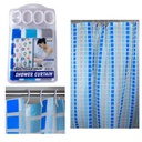 Cortina Para Baño Pvc 180X180Cm 16891-13