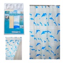 Cortina De Baño 2 Piezas 180X180Cm Big Home 16891-9