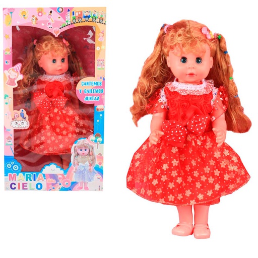[6101271] Muñeca Maria Cielo Con Luces Rm2019M1