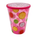 Repostero Plástico Con Tapa Mia-8297