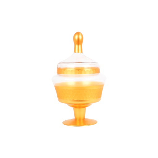 [1301184] Bombonera De Vidrio Dorada Mia-7355