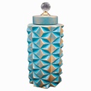 Adorno Jarrón Con Tapa Mia-7526