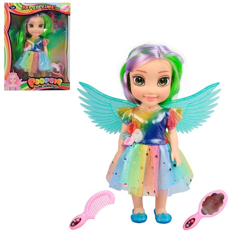 [6101142] Muñeca Poopsie Hada Con Alas Turquesa 09835A