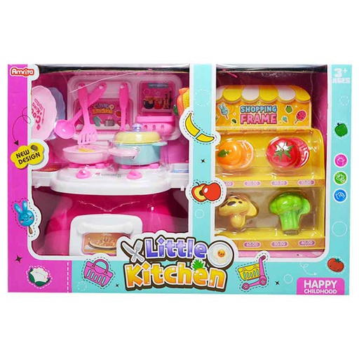 [6101651] Juego Cocina Litlle Kitchen A04-1