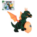Dinosaurio Dragon Con Luz Son Wh-3010
