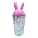 Vaso Plástico 450Ml Con Tapa Surtido Mia-8505