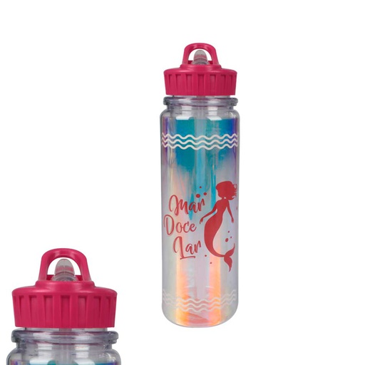 [1800599] Tomatodo Acrílico Con Tapa Y Sorbete 550Ml Mia8500