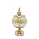 Bombonera Vidrio Dorado Mia-10174