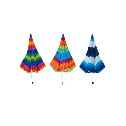 [6300505] Parasol de Playa 160cm Estampado Big-Home BH-85-RB