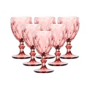 Set Copa De Vino Surtido Vidrio X6 Piezas Mia-10197