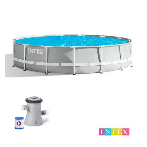 [6300548] Piscina Desmontable Prism Frame con Depuradora 305x76cm Intex 26701