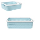 Canasta Rectangular Plástica Mia-10263