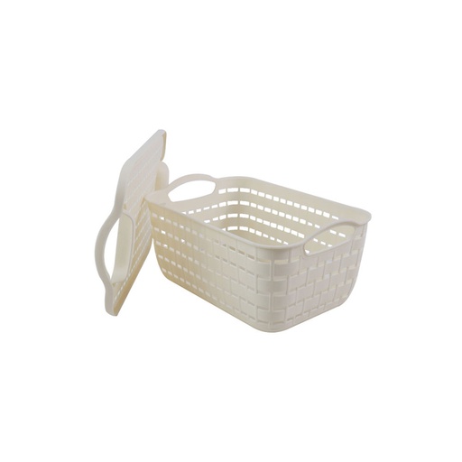 [1700488] Canastilla Con Tapa Plástica Big Home Mia-20028