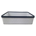Canasta Plástica Rectangular Mia-20364