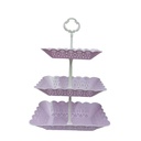 Porta Bocadito Plástico Rectangular 3 Piezas Mia-20209