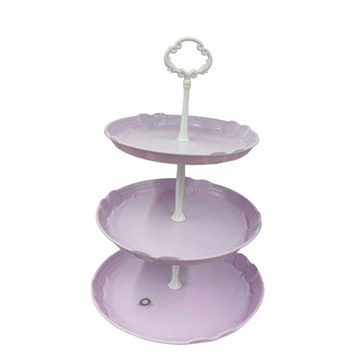 [1203783] Porta Bocadito Plástico Red 3 Piezas Mia-20211