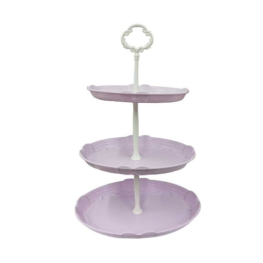 [1203778] Porta Bocadito Plástico Oval 3 Piezas Surtido Mia-20212