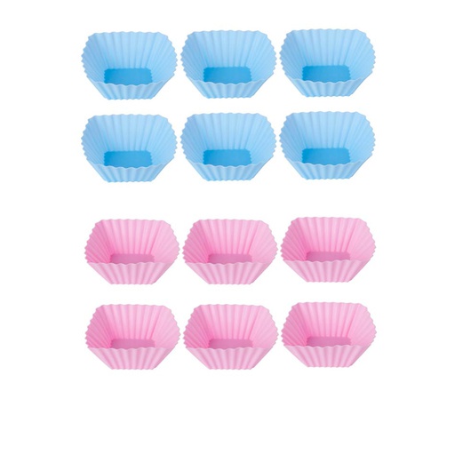 [1106083] Molde De Silicona Cuadrado X12 Mia20395