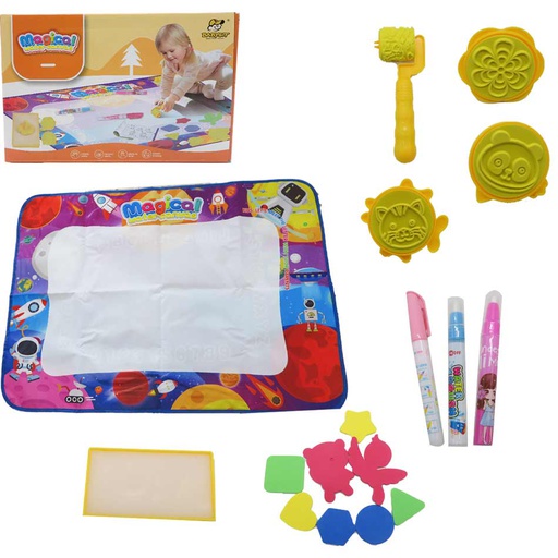 [6100430] Pizarra Para Bebe Con Accesorios Magical By202181