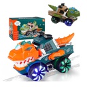 Camion Dino Con Luz Sonido Y Movimientos Dino Chariot Zr1711