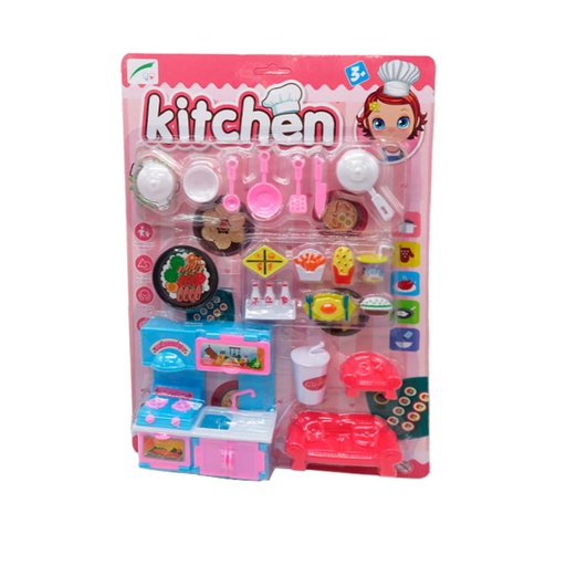 [6101778] Set Cocina Kitchen Bl 37-102