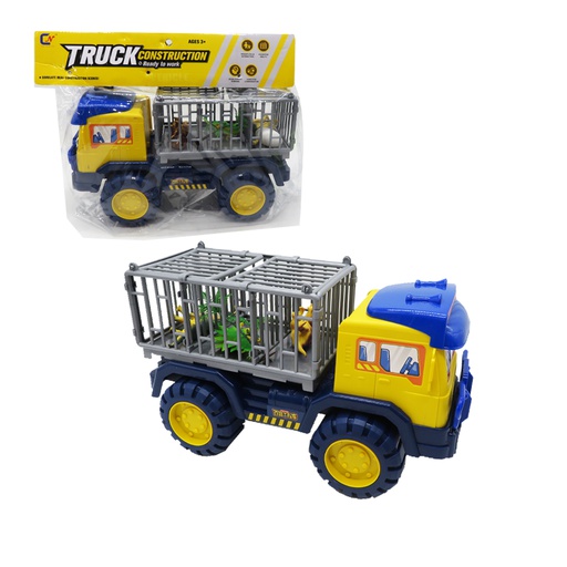 [6102809] Camión Transportador Truck Con Dinosaurios 35X21Cm | 3686-15
