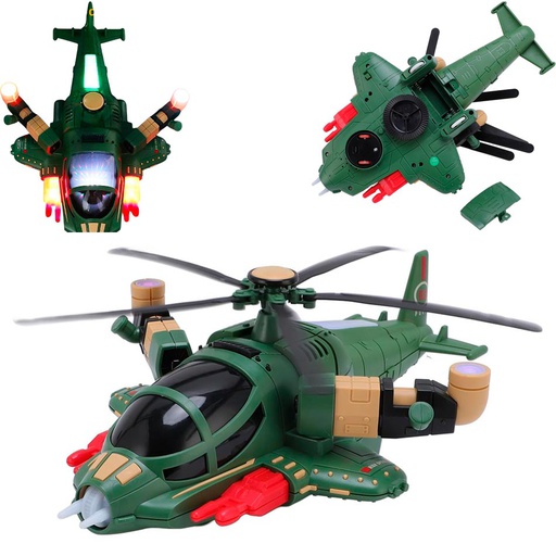 [6102221] Helicóptero Luz Y Sonido 360° Figohter | 8811-25