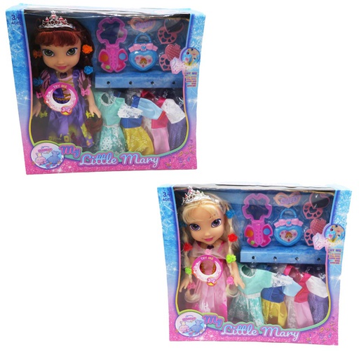 [6101291] Muñeca Mi Little Mary Accesorios Sr218