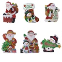 Adorno Navidad Aplique P/Colgar 20Cm Xund Mia-10396