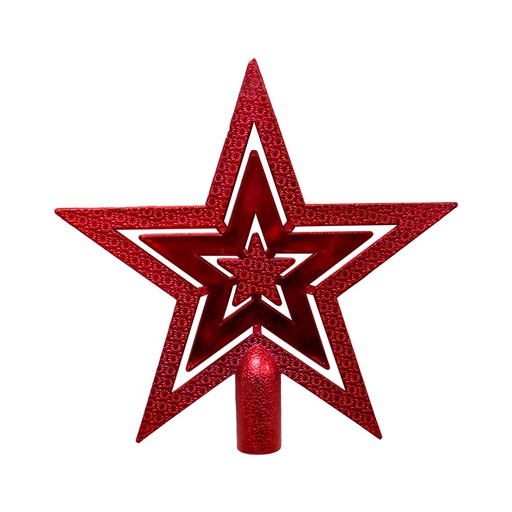 [6201168] Adorno Navidad Estrella 14Cm Mia-10459