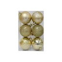 Adorno Navidad Bolas 6Cm 6 Piezas Mia-10496