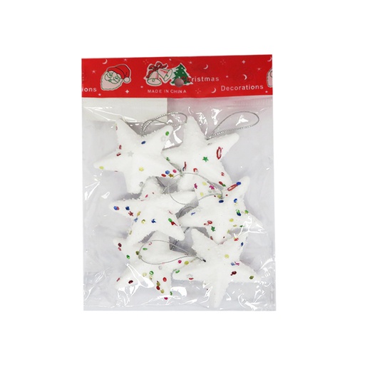 [6200114] Adorno Navidad Estrellas Mia -10507