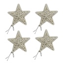 Adorno Navidad Estrellas 4 Piezas Mia-10464