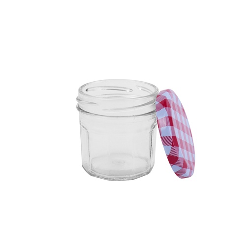 [1100724] Frasco De Vidrio Con Tapa Decorativa 53X39Cm Mia20652