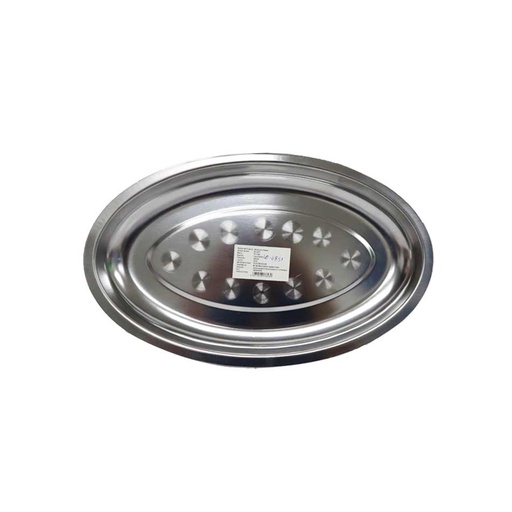 [1203222] Charol Acero Inoxidable Oval 35X21Cm Mia-20369