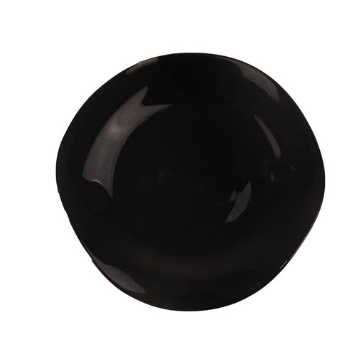 [1204652] Plato Tendido Opal Redondo 10 pulgadas Big Home Negro HY23LYPP105