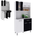 Kit Cocina Blanco/Negro Cz1015.0001