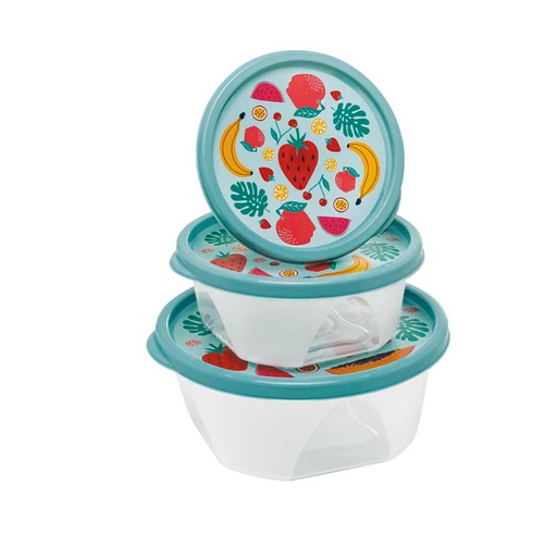 [1102562] Repostero X3 Piezas Red. Con Iml Jaguar 4054