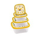 Repostero Plástico Cuadrado Decorativo 4 Piezas Jaguar 4126