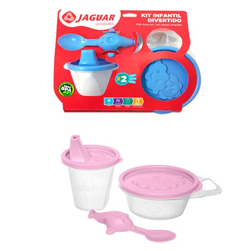 [5100073] Vajilla Infantil Divertido Jaguar 7740