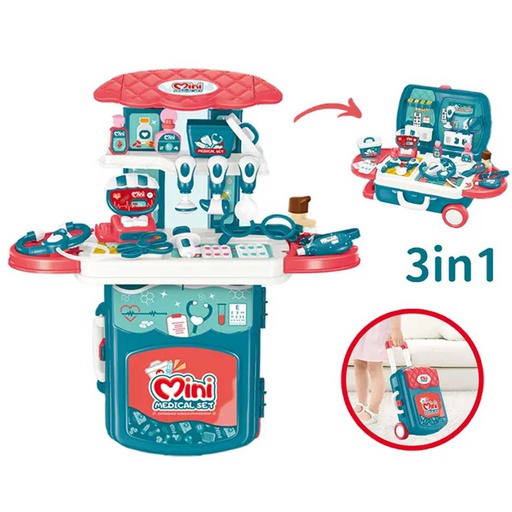 [6101953] Set Doctor 3En1 Mini Medical 28 Piezas 6234001