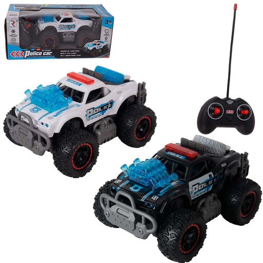 [6102679] Carro De Policia Con Control Remoto Y Luces Zr21031A