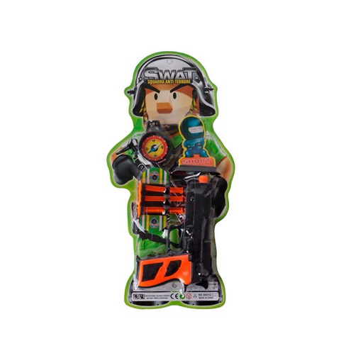 [6103318] Pistola Lanza Dardos Con Accesorios Blíster 8801C-05