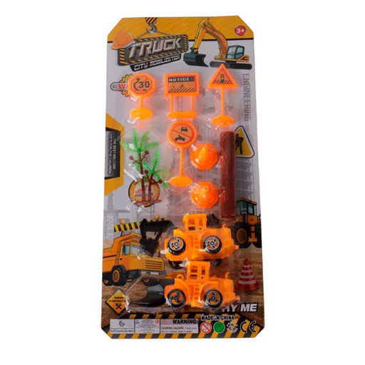 [6103068] Set Carros Truck Engineering Blister Yf2375-25