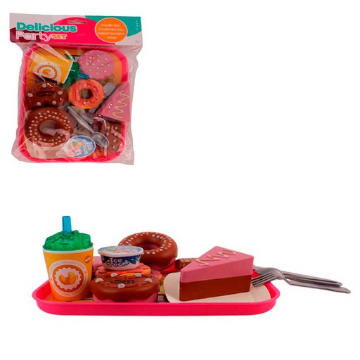 [6101808] Set Comida Dona Delicious Party Ly8720A