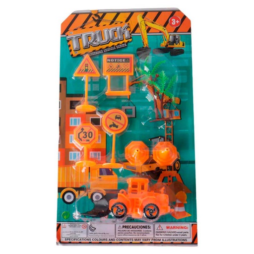 [6103034] Carro Truck With Traffic Signs Yf2375-22