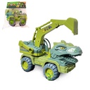 Carro Excavadora Dinosaurio Con Brazo Movil | 308-52