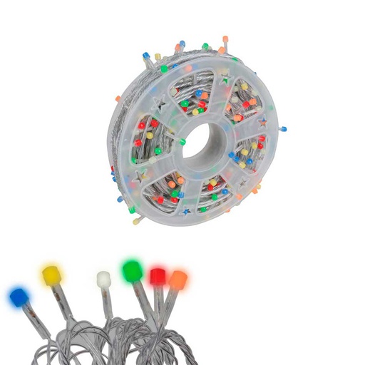 [6201915] Luces Navidad Led Rollo 50M 240L Mia-10550 Multicol