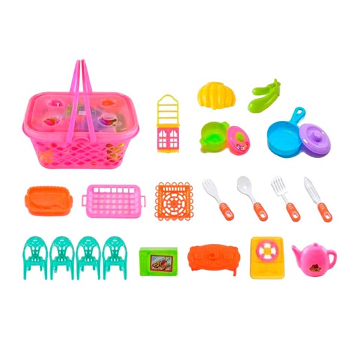 [6101718] Set Canasta De Cocina Con Accesorio 7062-28