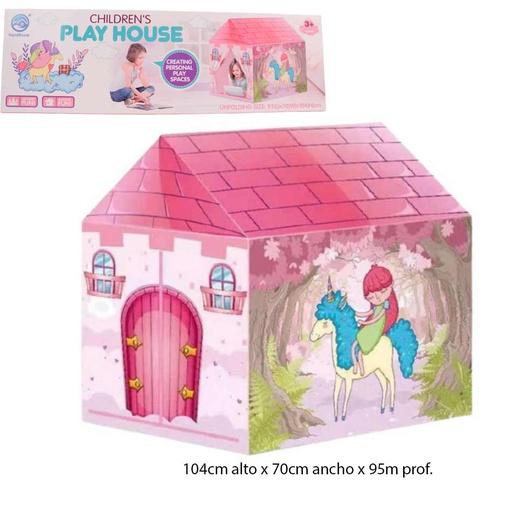 [6103716] Carpa Infantil Unicornio Rosada 1888-2